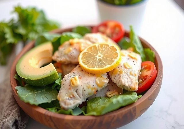 Healthy chicken salad for nutritious meals