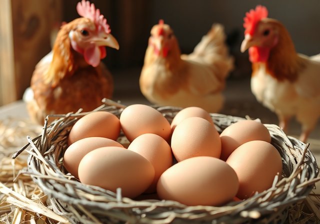 Benefits of free range eggs from ethical farm